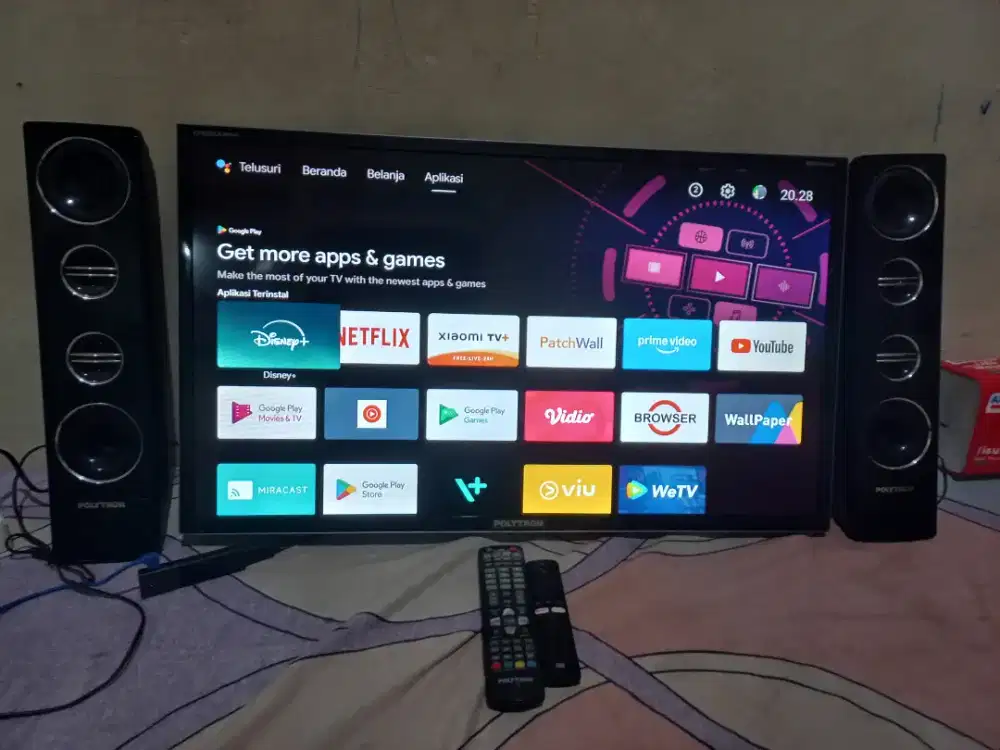 TV LED POLYTRON 32INCH & XIOAMI STIK ANDROID