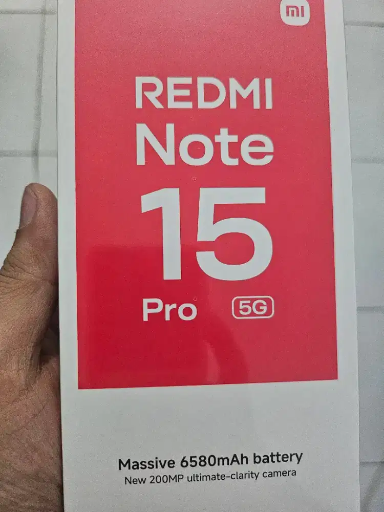 Jual xiaomi note 15 pro 5g black baru