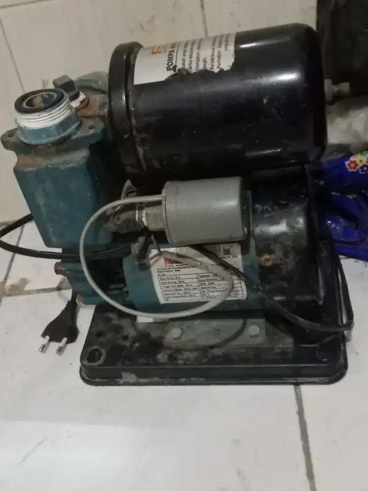 Dijual cepat sebuah pompa air otomatis merk National