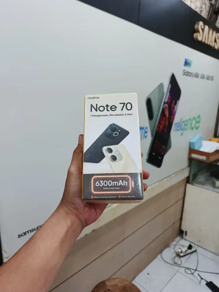 [ Fast respon WA ] Realme Note 70 4/128 Garansi resmi 1thn