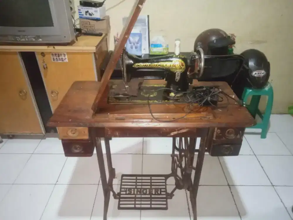 Mesin jahit fullset dinamo