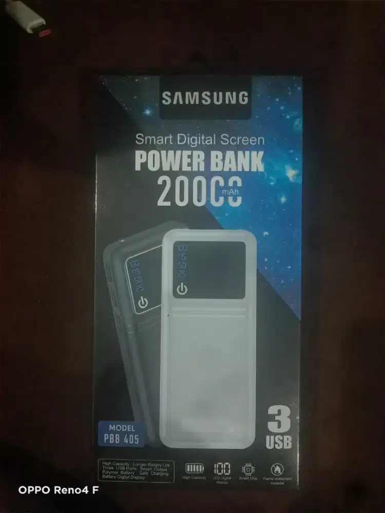 Di jual power bank murah kondisi baru 70rb