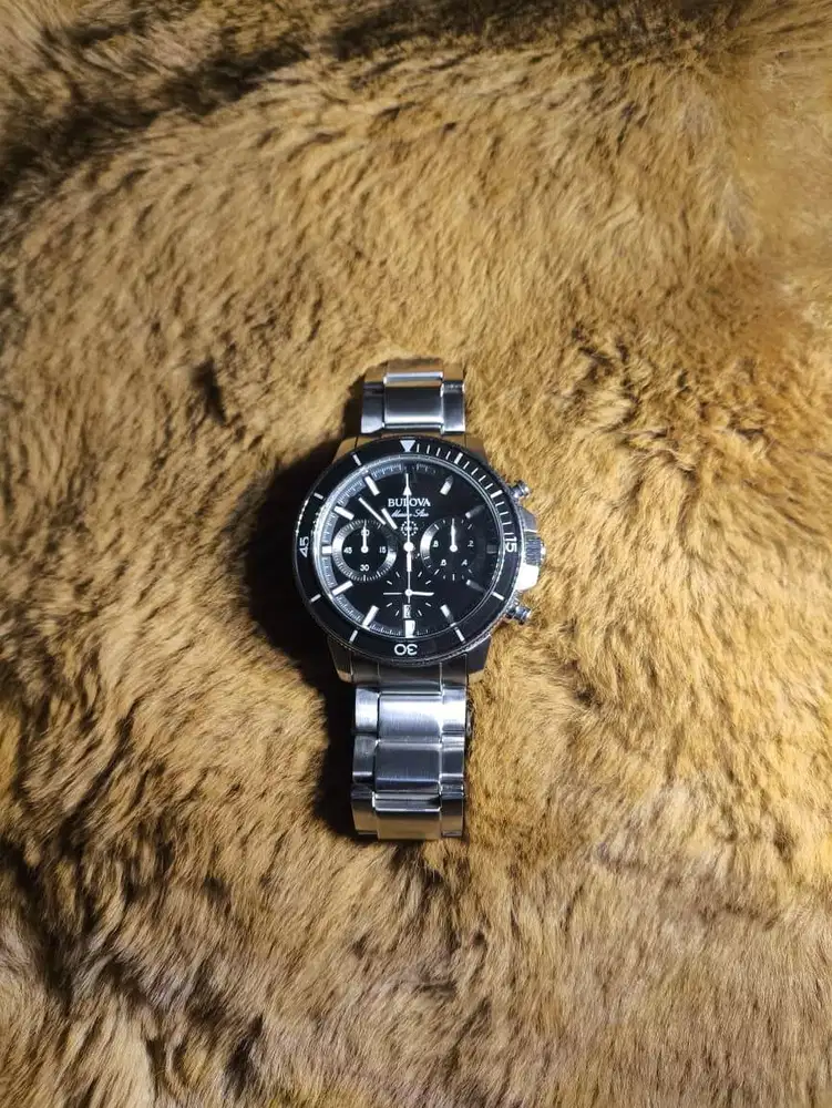 BULOVA 96B272 Black Dial Quartz