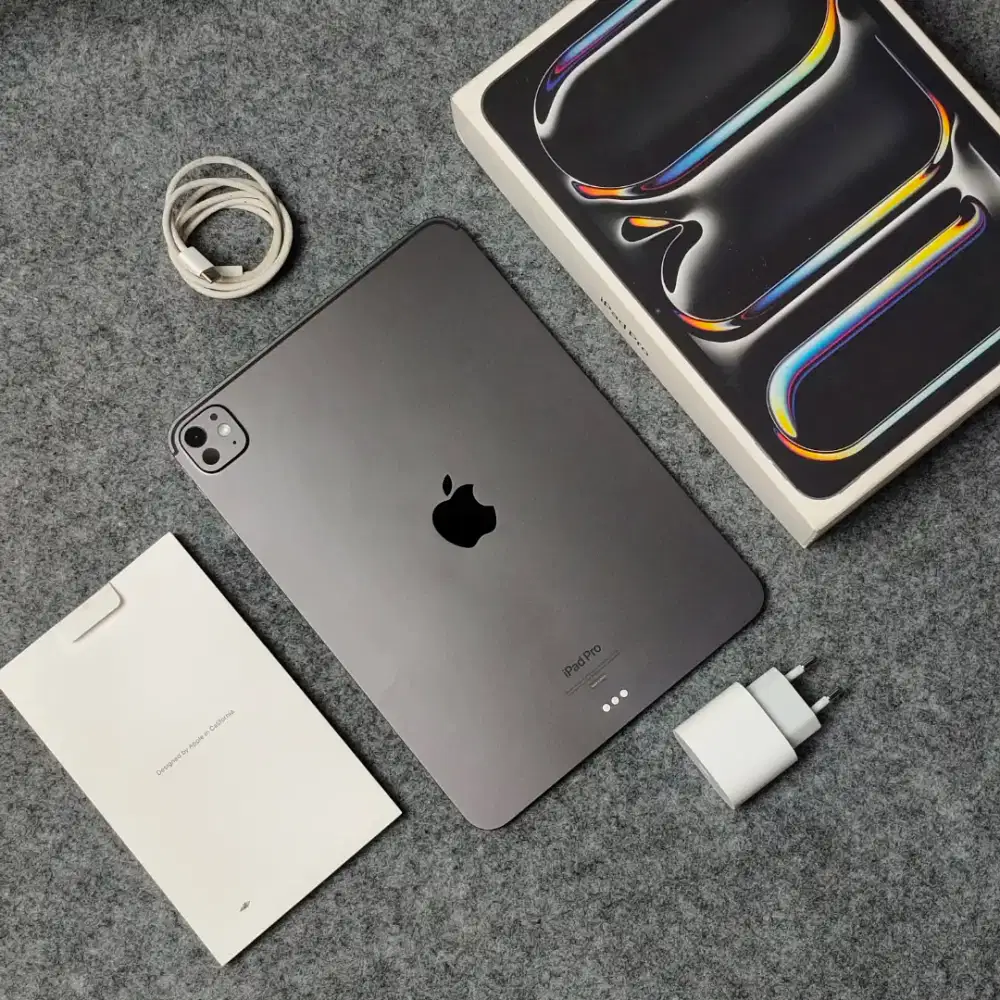 ipad pro m4 256GB iBox BH 100% Like New