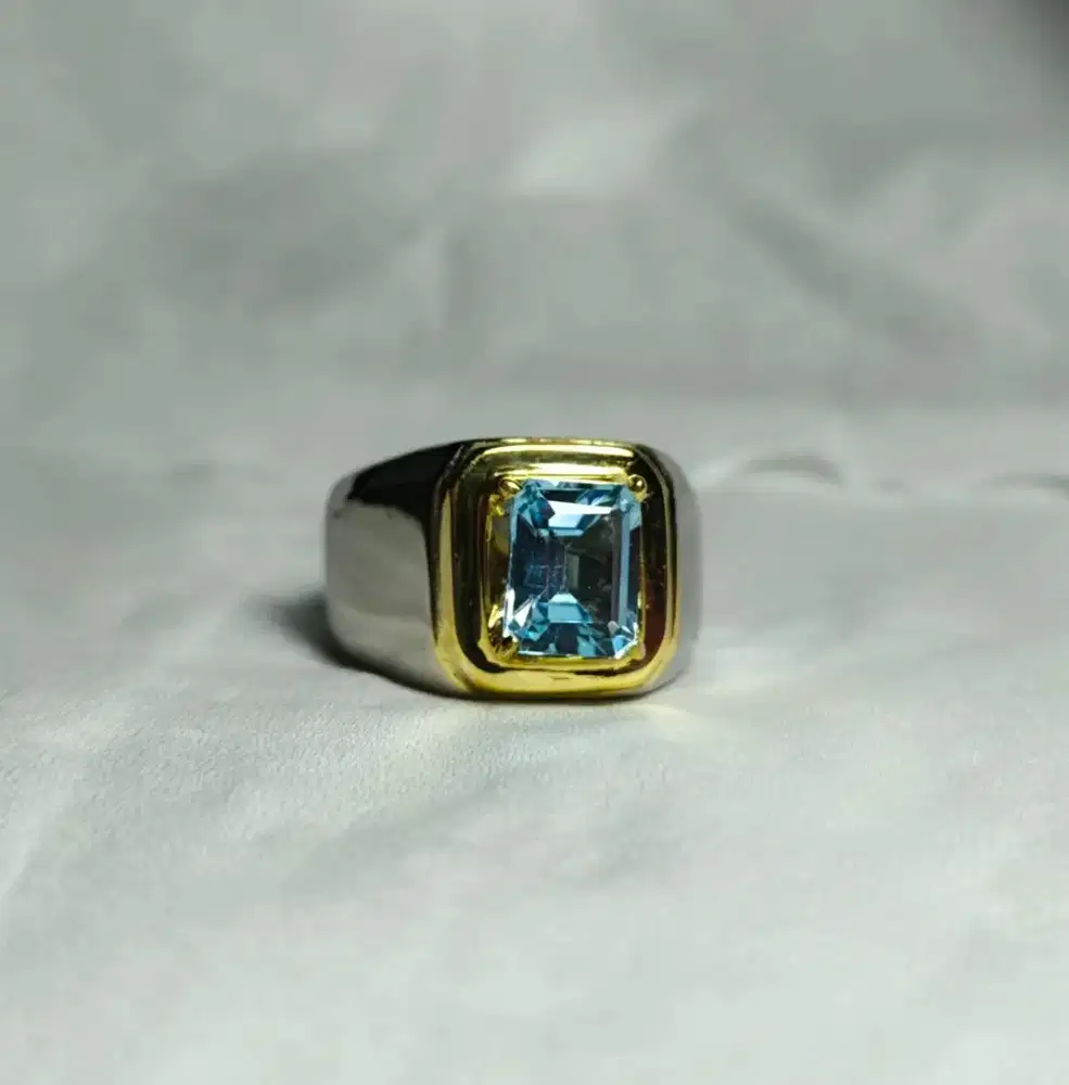 Natural Swiss Blue Topaz