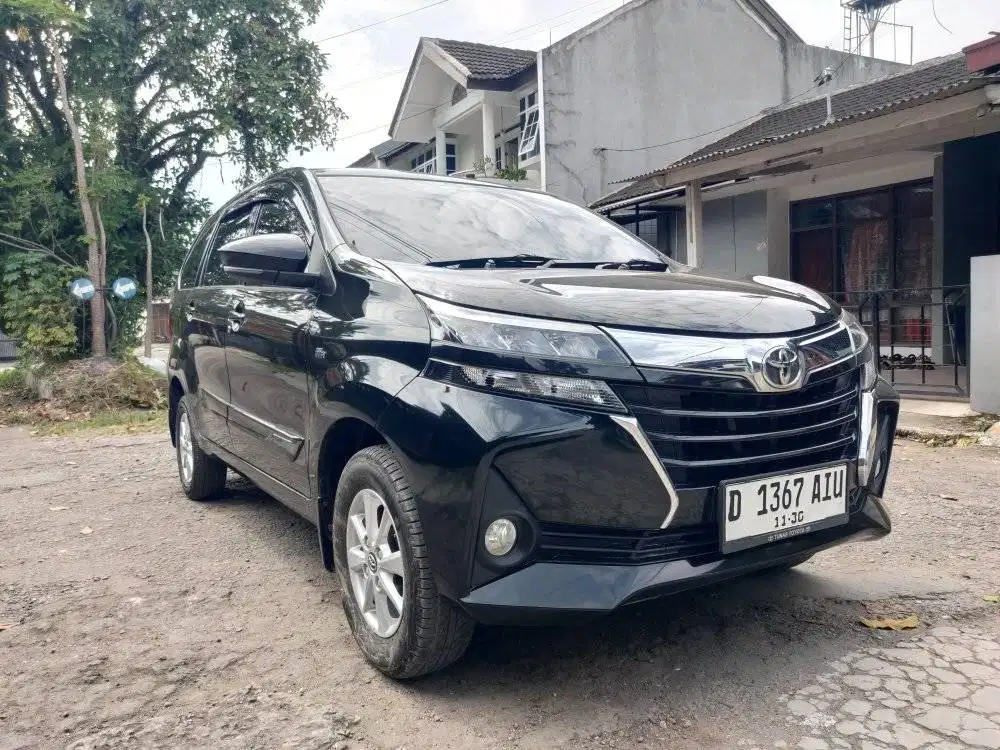 TOYOTA AVANZA G 1.3 MATIC 2020 HITAM MESIN HALUS , INTERIOR RAPIH