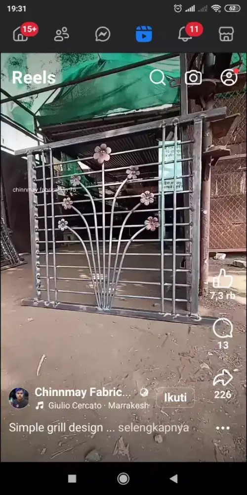 Menyediakan jasa pengerjaan las