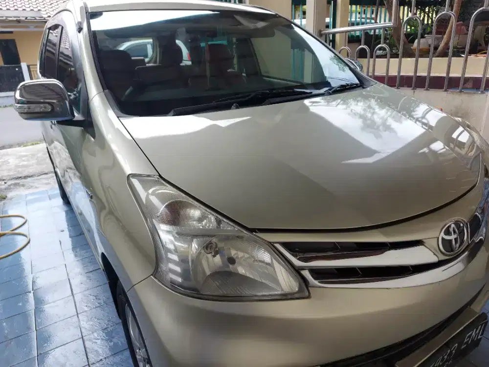 Toyota Avanza 2012 Bensin