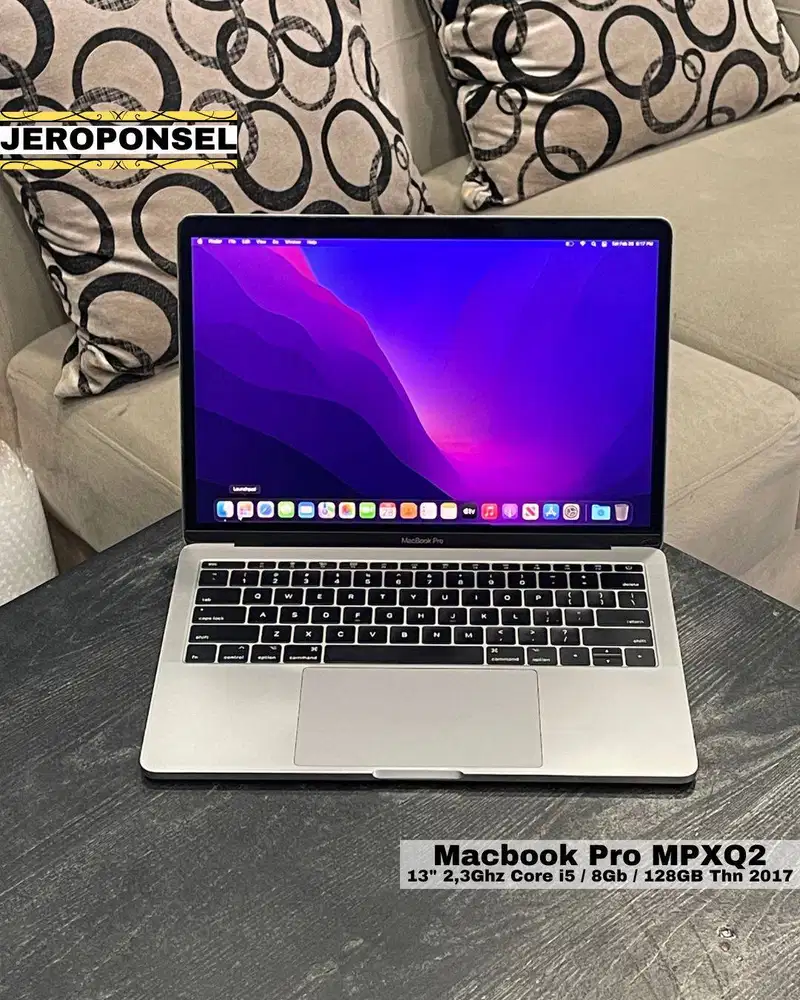 MACBOOK PRO 2017 13” 8/128GB GRAY MURAH GARANSI ADA MINUS