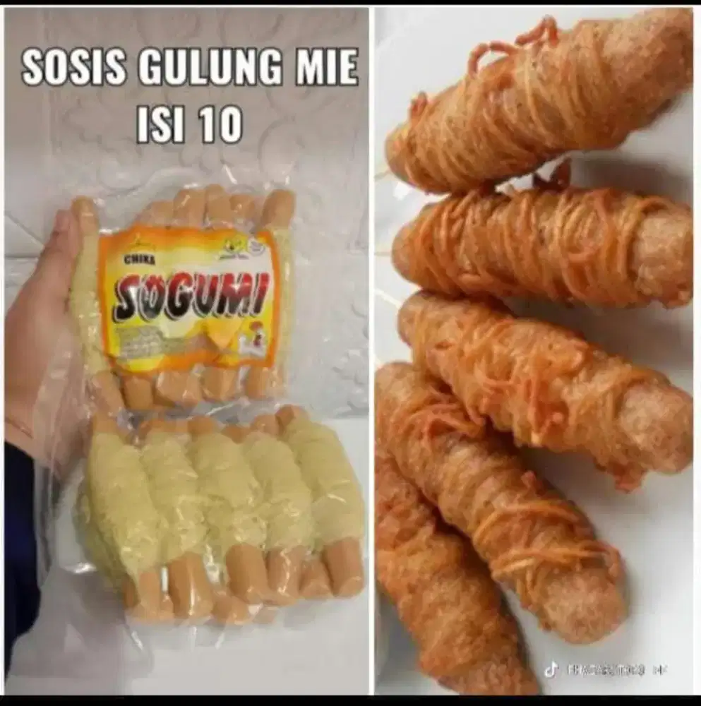 Sosis gulung mie