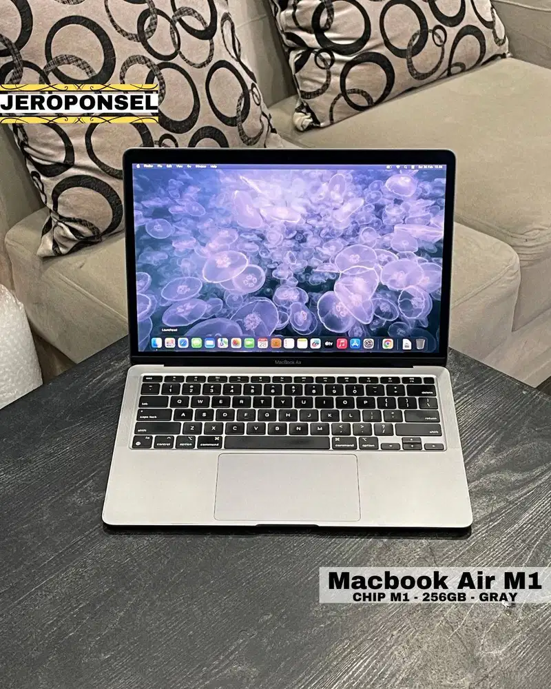 MACBOOK AIR M1 256GB SPACE GRAY LIKE A NEW BH 89% CC 164 ORIGINAL