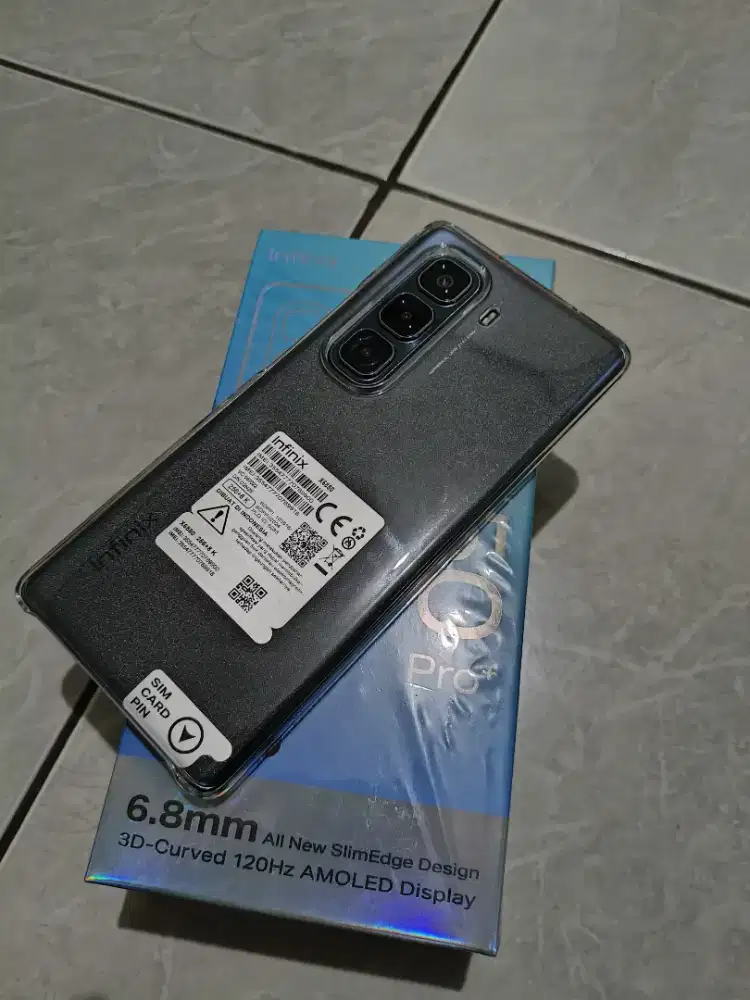 INFINIX HOT 50 PRO+ Slim 16GB/256GB Hitam
