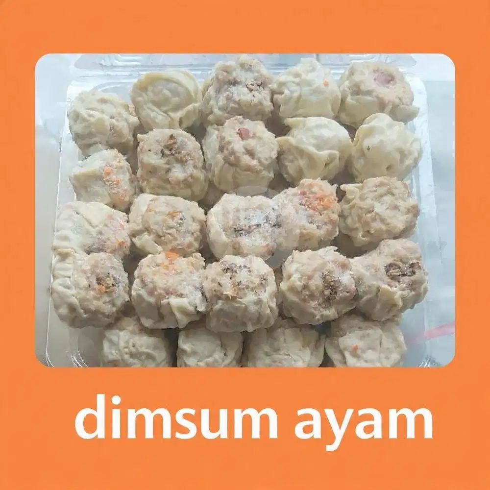 Dimsum Frozen ayam original isi 8 pcs