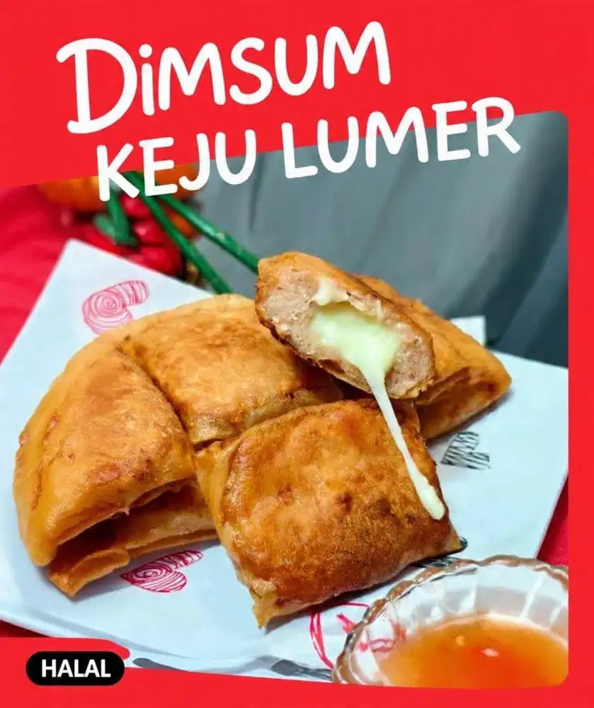 Dimsum keju lumer isi 4 pcs frozen