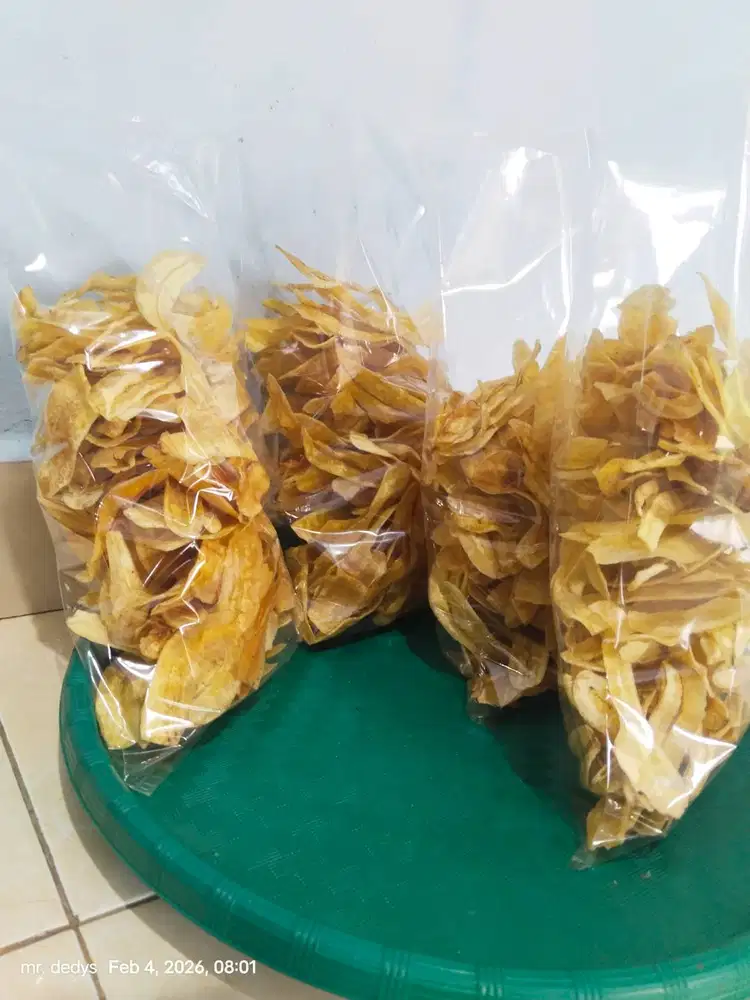 Kripik pisang nangka. Gurih dan renyah