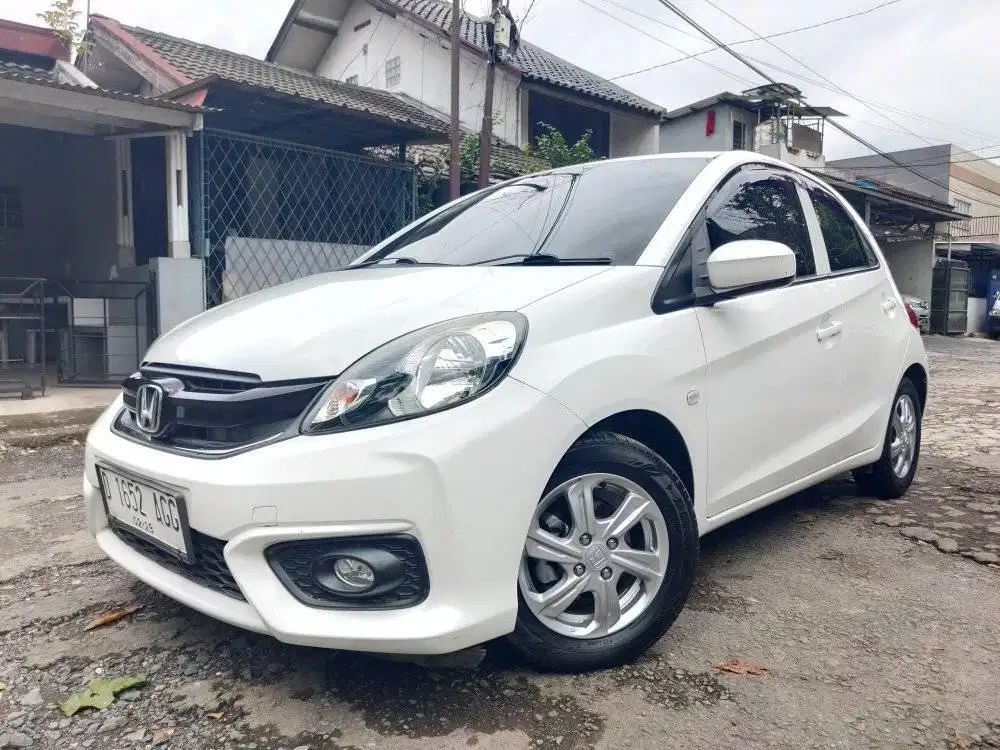 HONDA BRIO SATYA E 1.2 MATIC 2017 PUTIH PEMAKAIAN PRIBADI
