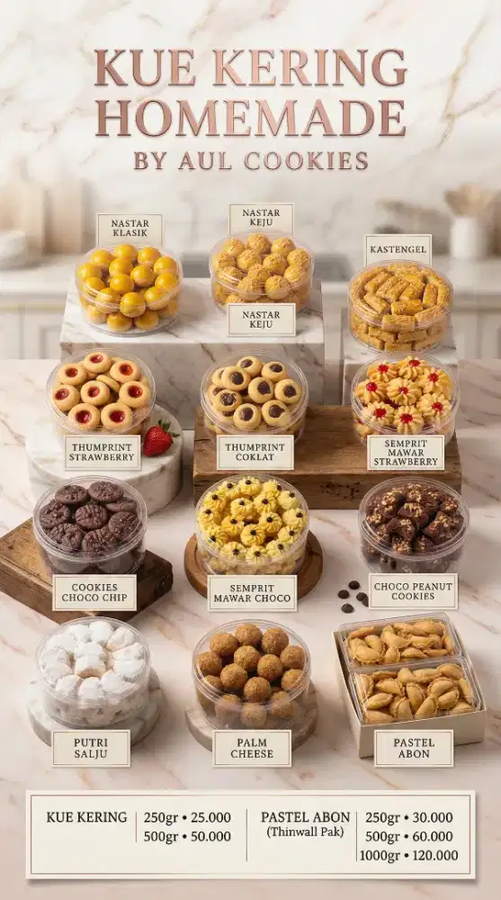 Jual Kue Kering lebaran idul Fitri 2026