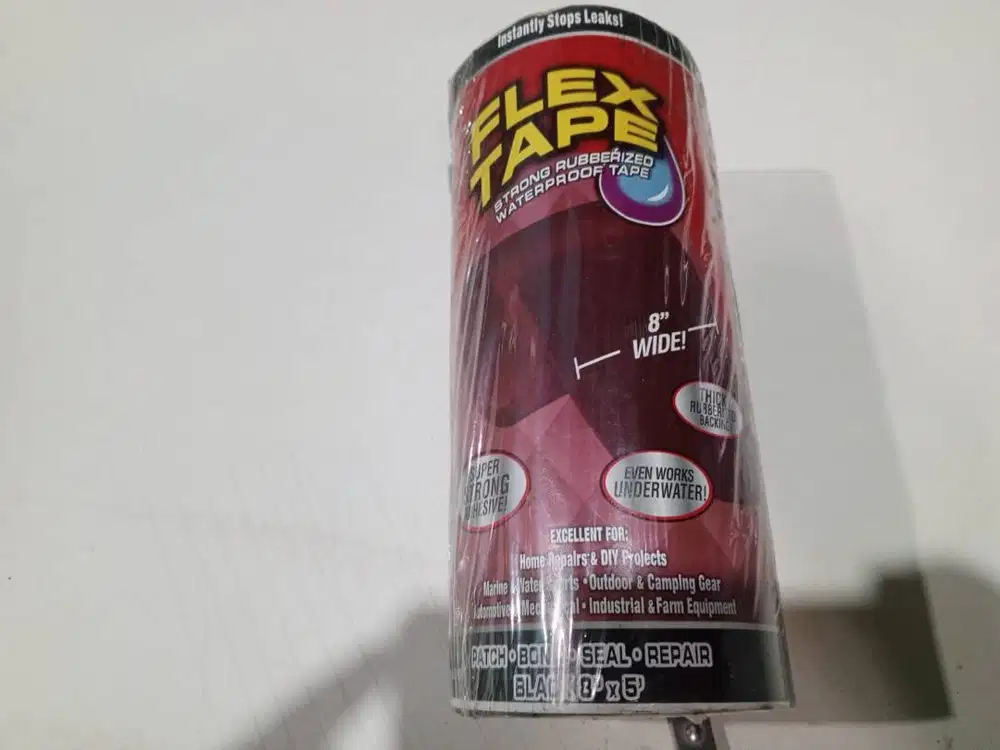 Lakban Waterproof Selotip Lem Pipa Talang & Tandon Anti Bocor 8 inchi