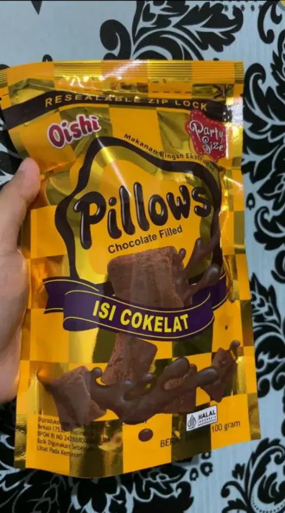 Snack Pillow Rasa Cokelat Baru Gratis