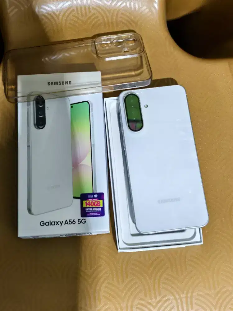 Samsung a56 5g 8/256 hp box dan kabel casan