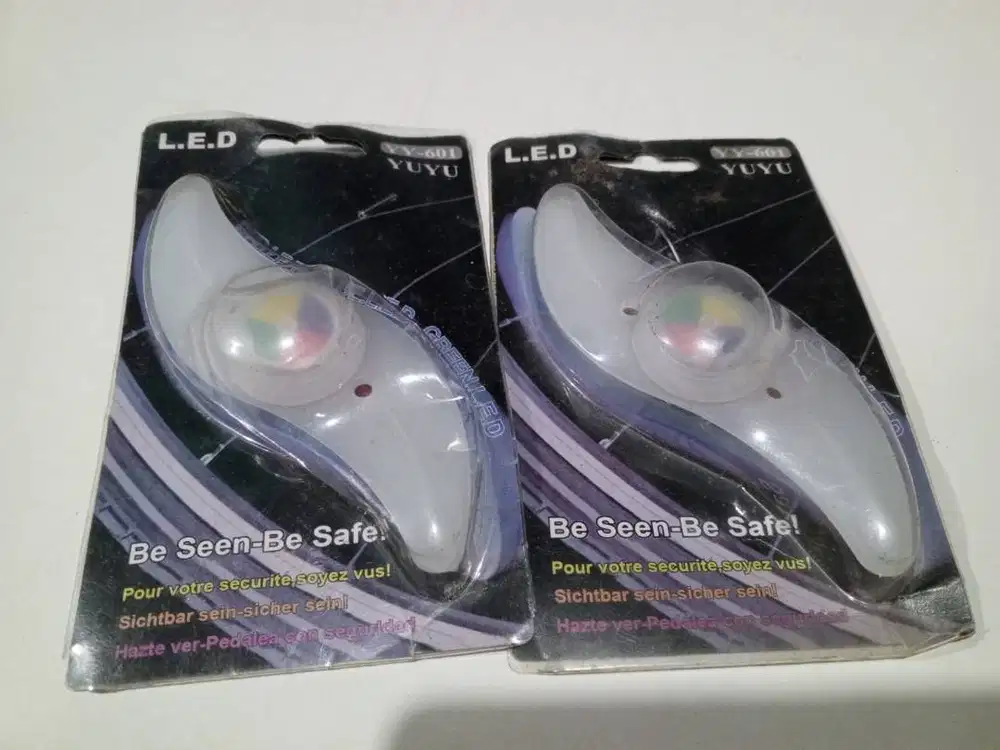Aksesoris Lampu Ban Roda Sepeda Colorful LED jari jari Sepeda 2 Pcs