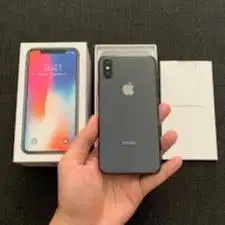 SECOND OIRIGINAL IPHONE X 64GB NORMAL PEMAKAIAN BISA TT/JUAL/BELI