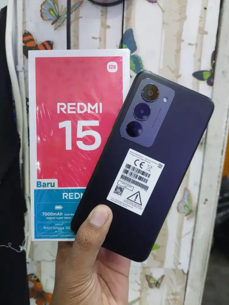 Redmi 15 ram 8/256 fullset like new