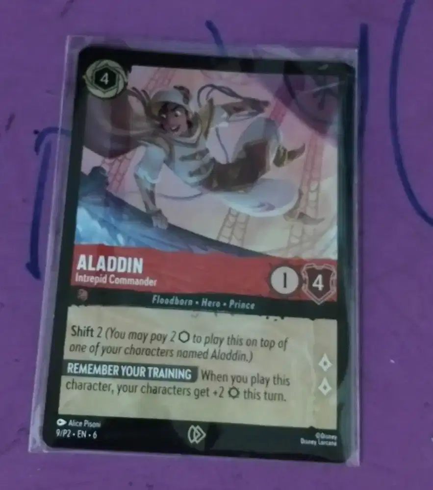 Aladin Special Card - Disney Lorcana TCG