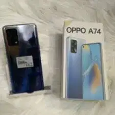OPPO A74 6/128GB Second RESMI Normal Pemakaian BISA TT/JUAL BELI