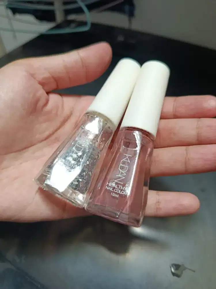 Kutek nude & glitter