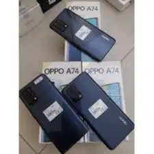 BISA TT/JUAL/BELI Second RESMI OPPO A74 6/128GB NORMAL