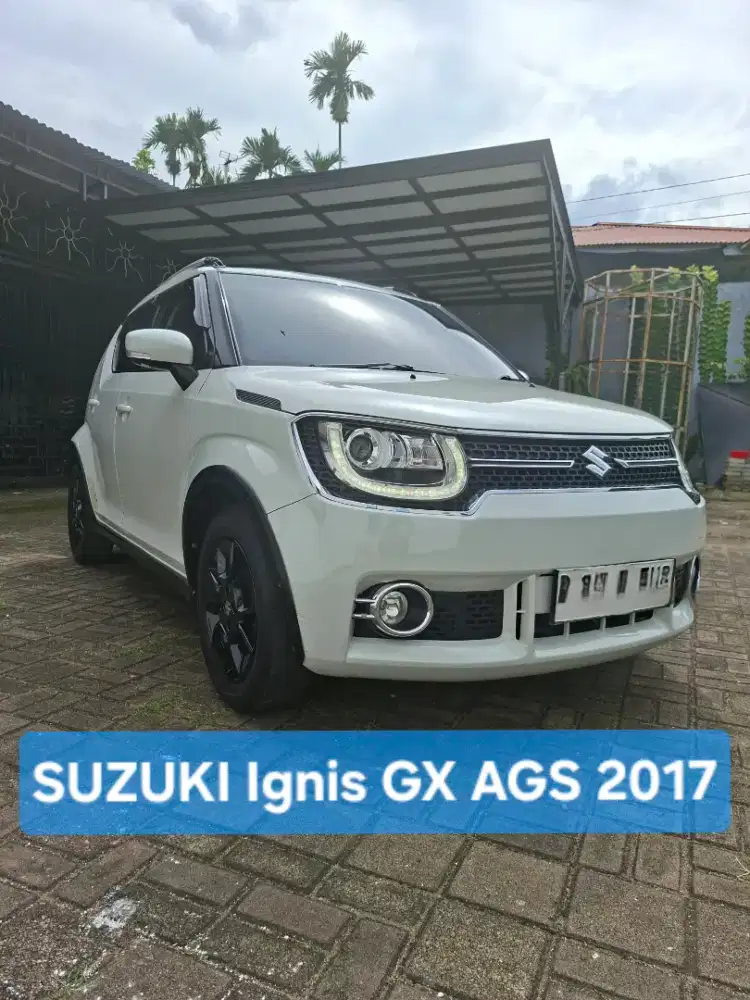 Dijual suzuki ignis gx ags 2017 type teritinggi