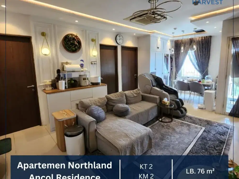 JUAL MURAH APARTEMEN NORTHLAND ANCOL RESIDENCE FULL FURNISH JKT UTARA