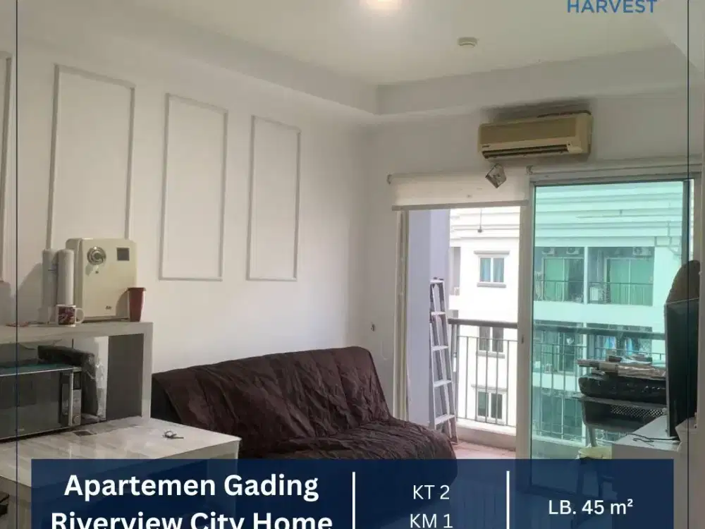 DISEWAKAN APARTEMEN GADING RIVERVIEW CITY HOME 2BR - MOI JAKARTA UTARA