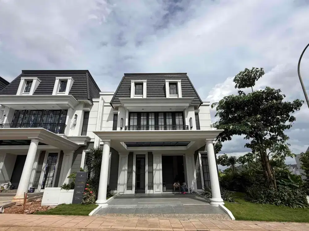 Rumah 3 Lantai Attic Room, dekat LRT Harjamukti Cibubur Bekasi