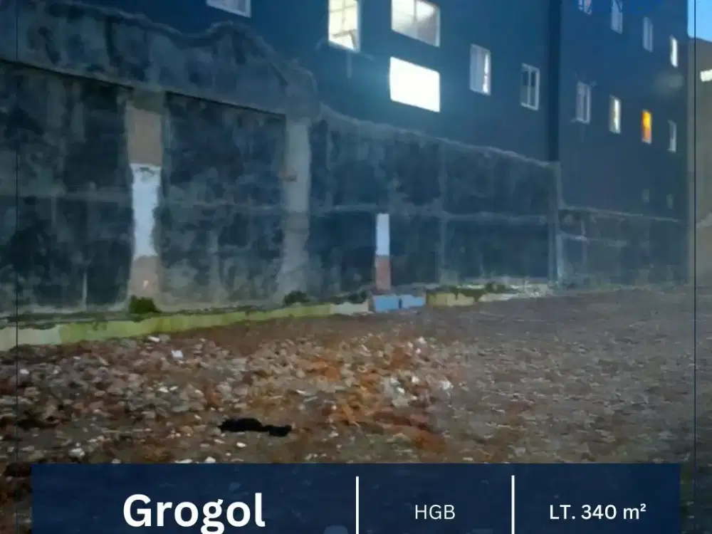 DIJUAL/DISEWA MURAH TANAH LOKASI SANGAT STRATEGIS GROGOL JAKARTA BARAT