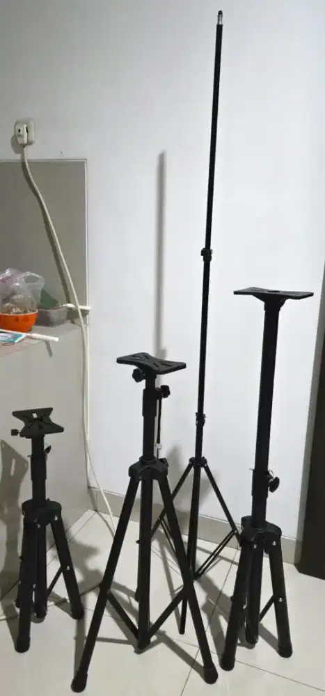 Terima pesanan bracket breket TV LED MONITOR tripot lantai speker CCTV