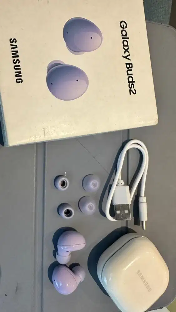 Galaxy airbuds 2 Ori warna Ungu Purple