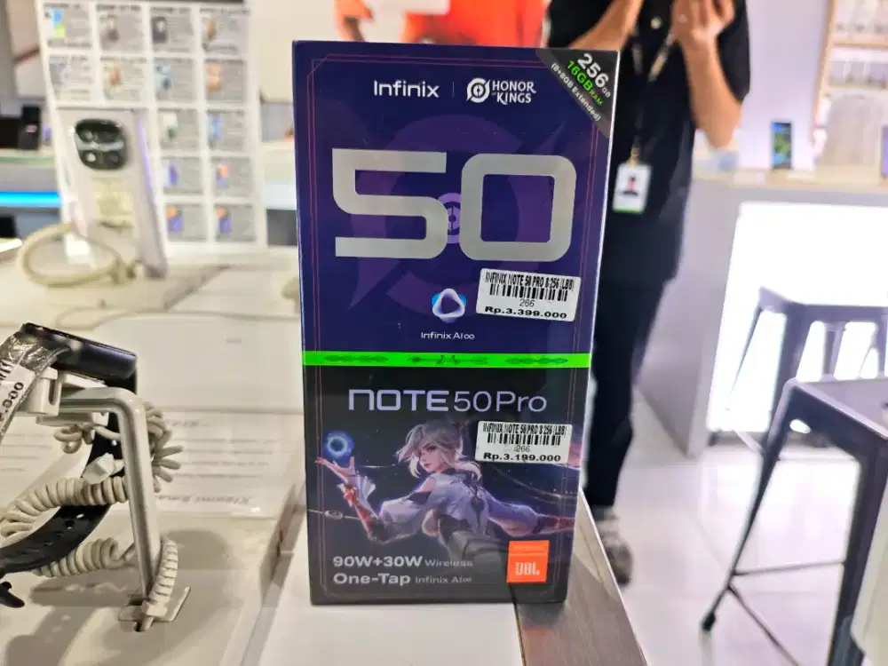 INFINIX NOTE 50 PRO RAM 8/256GB ATLANTIS DAHSYAT