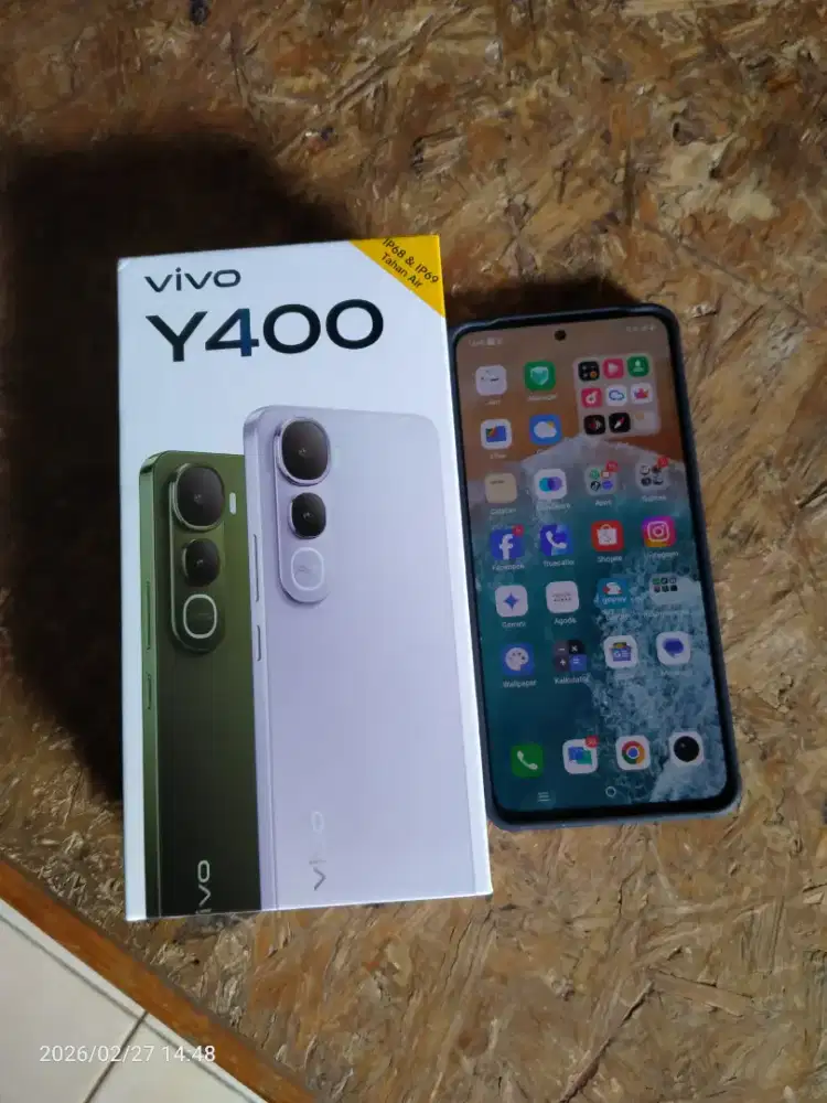Jual ajh vivo y 400 baru 2 hari beli lok bojong gde