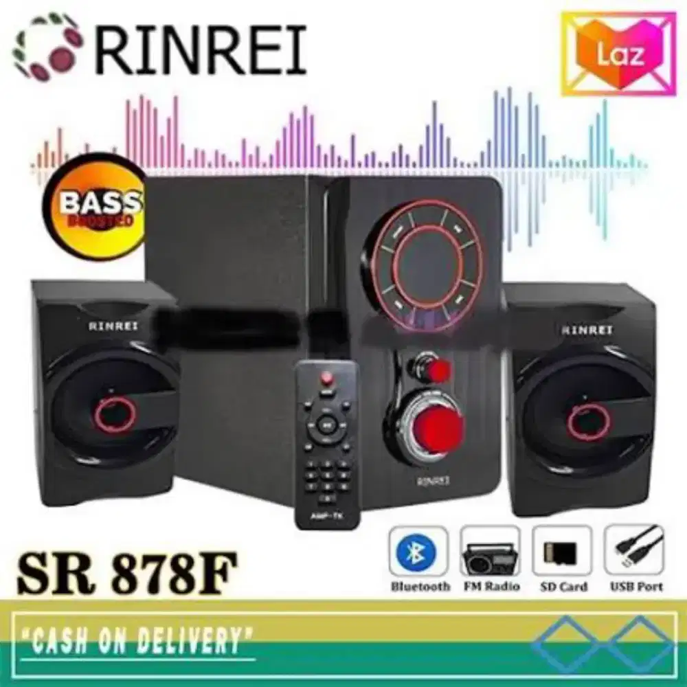 SPK bluetooth bass, remote