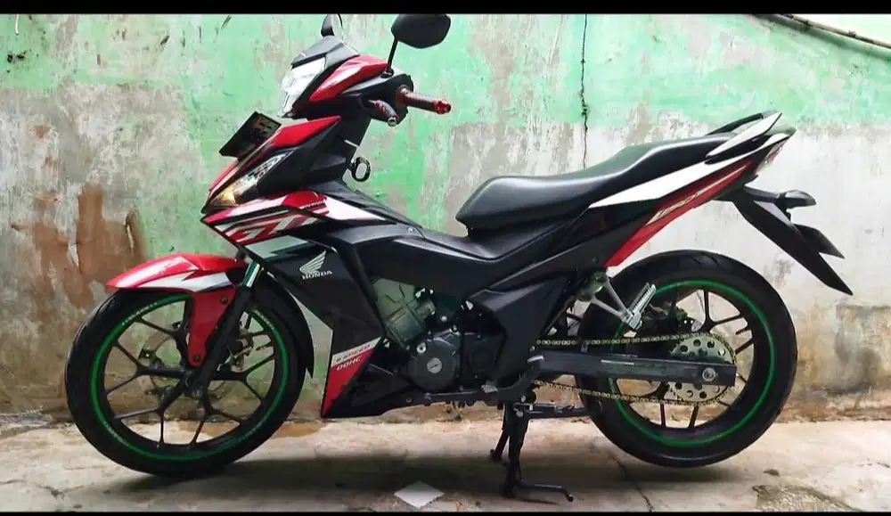 Honda Supra GTR Merah Hitam 2019