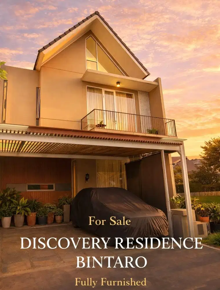 For Sale : Rumah Discovery Bintaro Siap Huni
