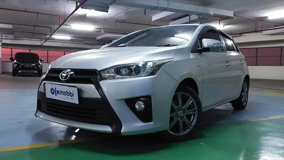 TDP 7,JT, Toyota Yaris 1.5 G Bensin-AT Silver 2014