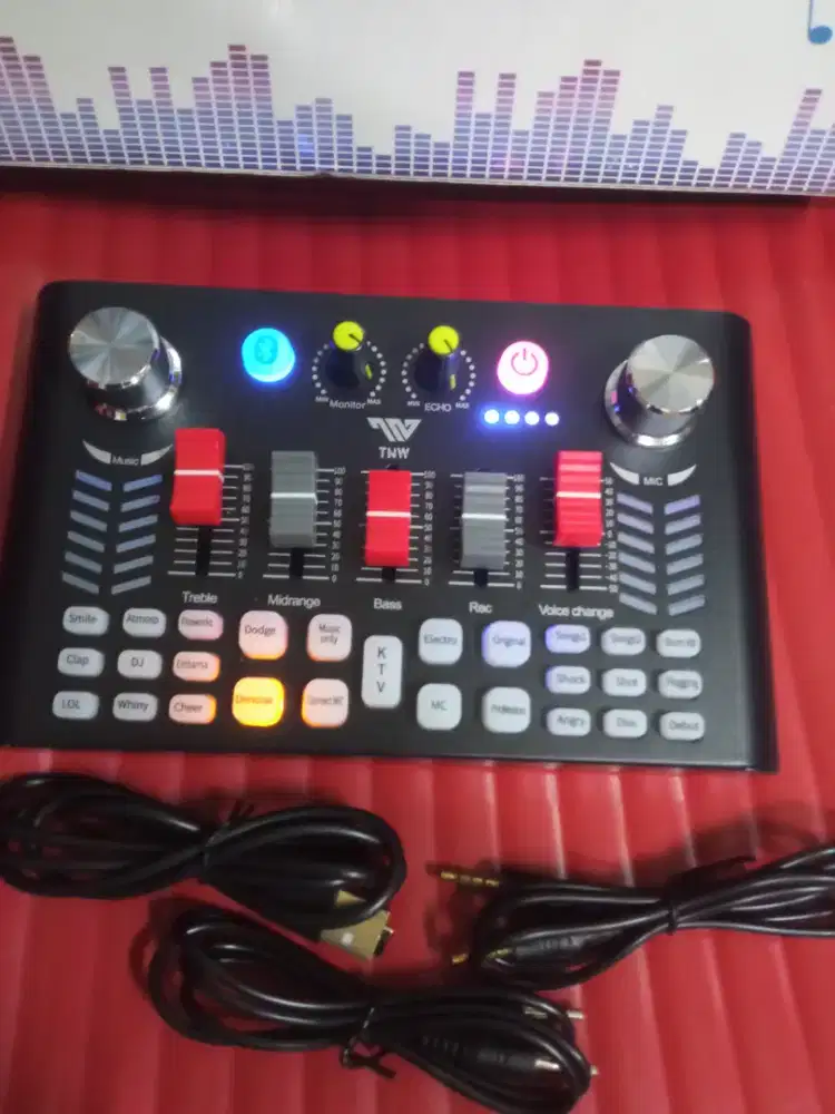 Soundcard v18 baru, casing logam