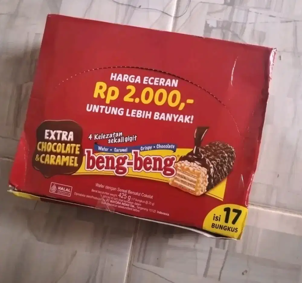Beng-Beng isi 17pcs Baru Gratis