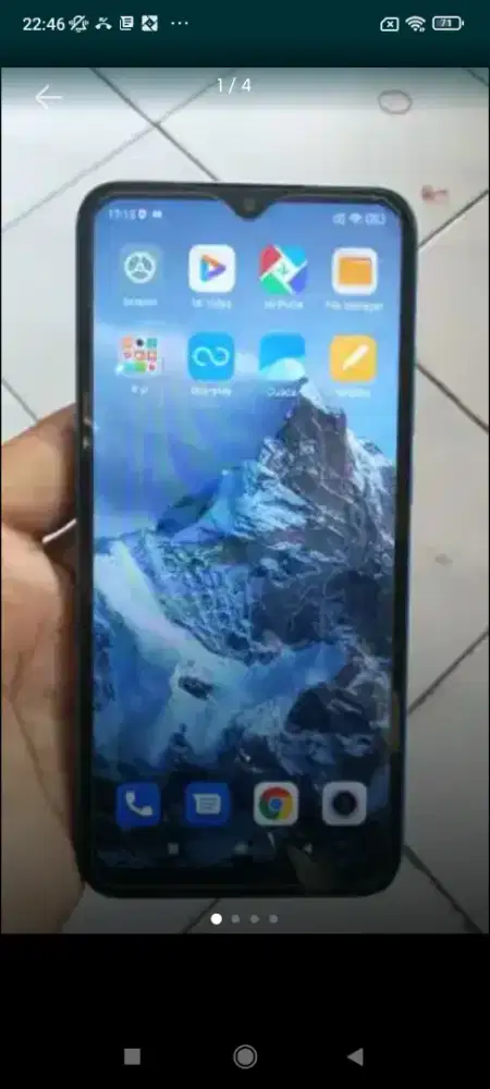 Redmi 10a ram 6+2/128 mulus no minus  hp casan