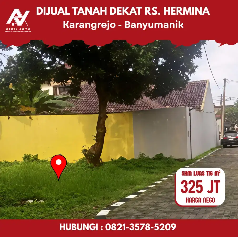 Tanah Murah Di Pusat Banyumanik Semarang