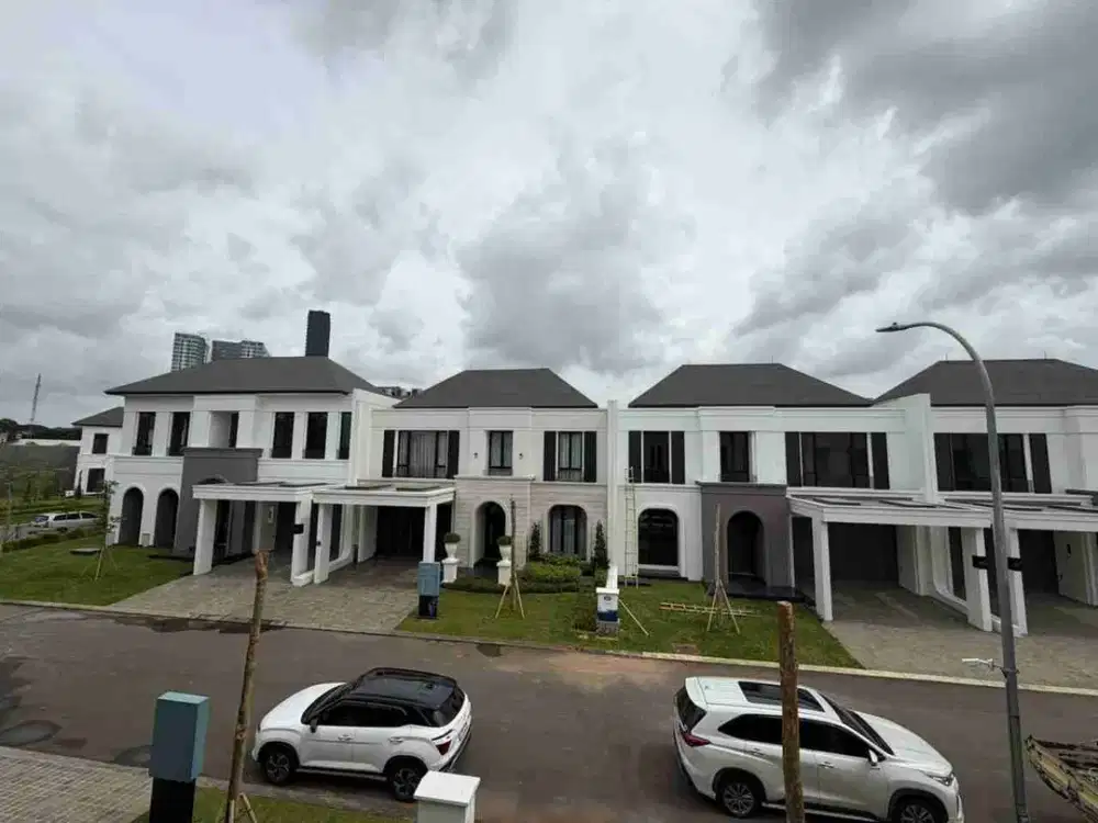 FOR RENT Rumah Mewah THE GRAMERCY Tipe AERA Alam Sutera