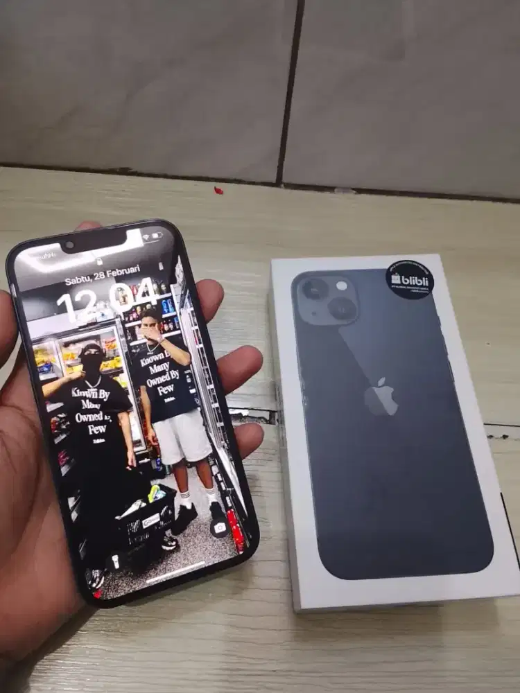 iPhone 13 128gb Midnight Garansi Resmi